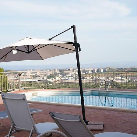 Holiday Flower Villa Panoramica Sul Golfo Di Catania มิสแตร์เบียงโก ภายนอก รูปภาพ