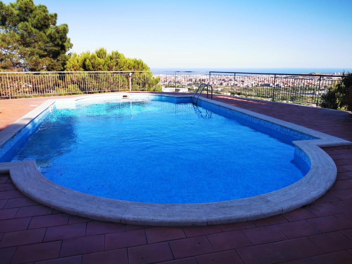 Holiday Flower Villa Panoramica Sul Golfo Di Catania มิสแตร์เบียงโก ภายนอก รูปภาพ