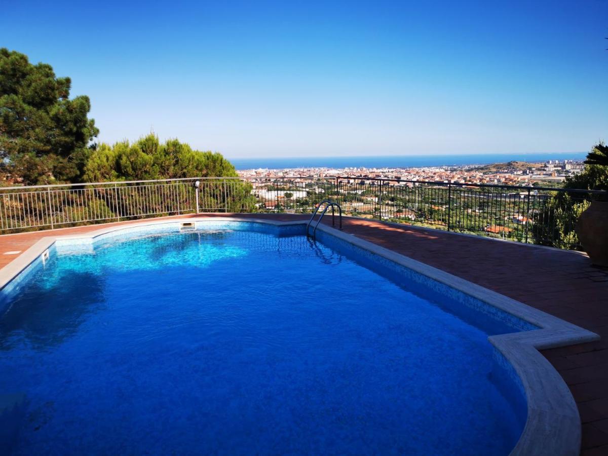 Holiday Flower Villa Panoramica Sul Golfo Di Catania มิสแตร์เบียงโก ภายนอก รูปภาพ