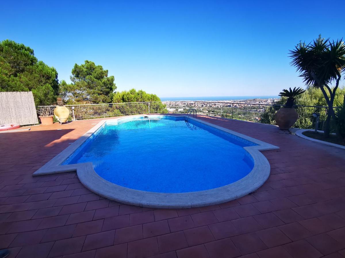 Holiday Flower Villa Panoramica Sul Golfo Di Catania มิสแตร์เบียงโก ภายนอก รูปภาพ
